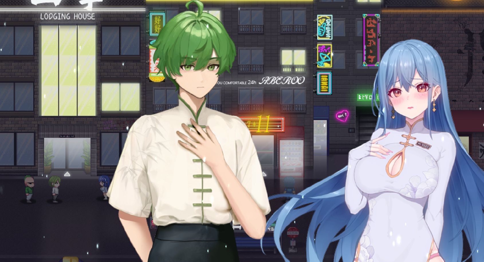 夜幕之花|Night Bloom插画